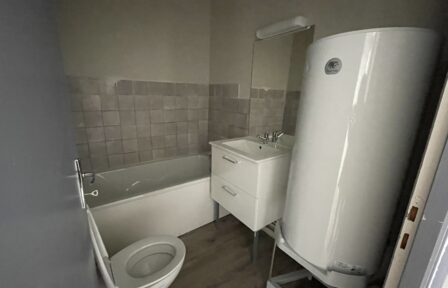 salle de bains appartement étudiant Limoges Centre Ville